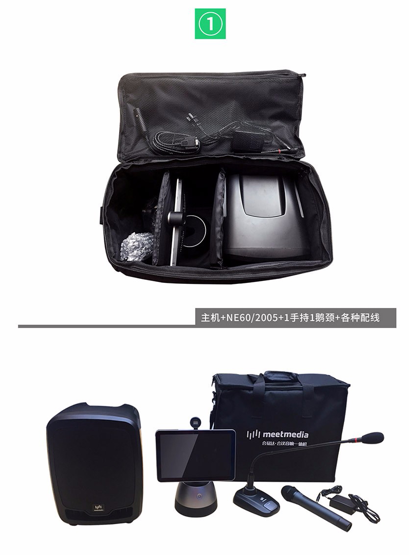 1、主机+NE60+1手持1鹅颈+各种配线