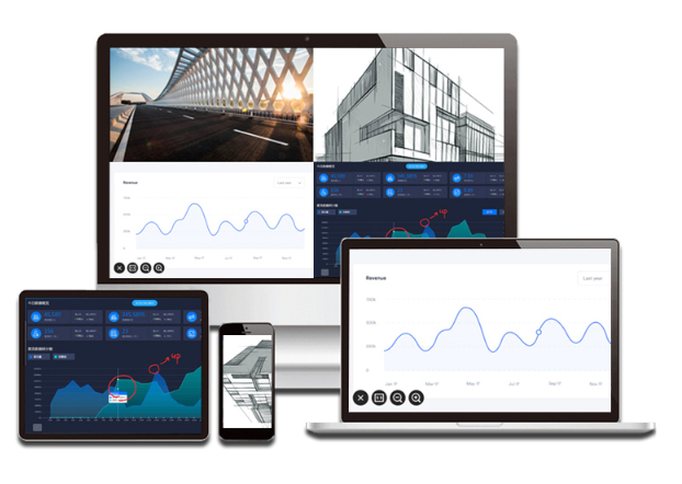 无线投屏，分屏对比