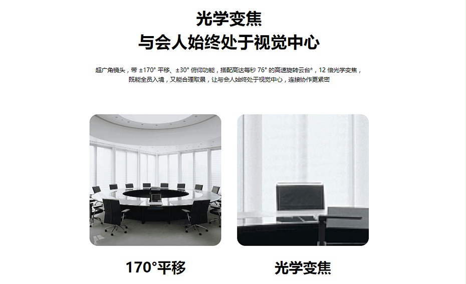 MAXHUB摄像头光学变焦