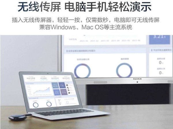 行政小姐姐，MAXHUB一键投屏来帮你会前准备