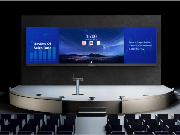 中大型场景使用LED一体机宽幕，信息一览无遗