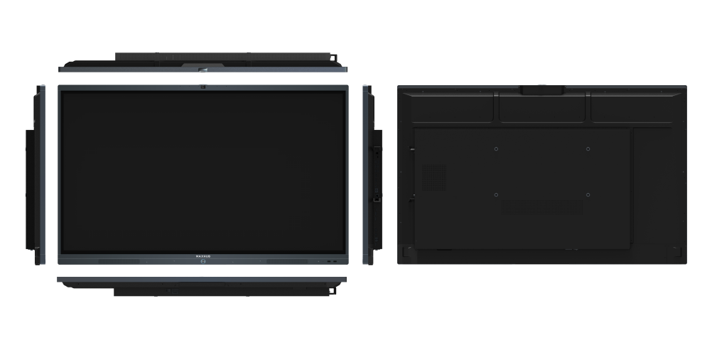 MAXHUB的背面是不规整